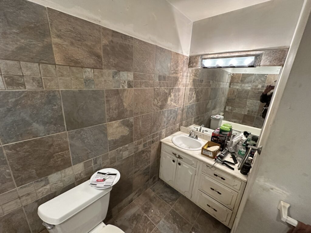Bath Wall 2 Done